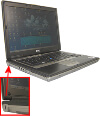 location of laptop security slot