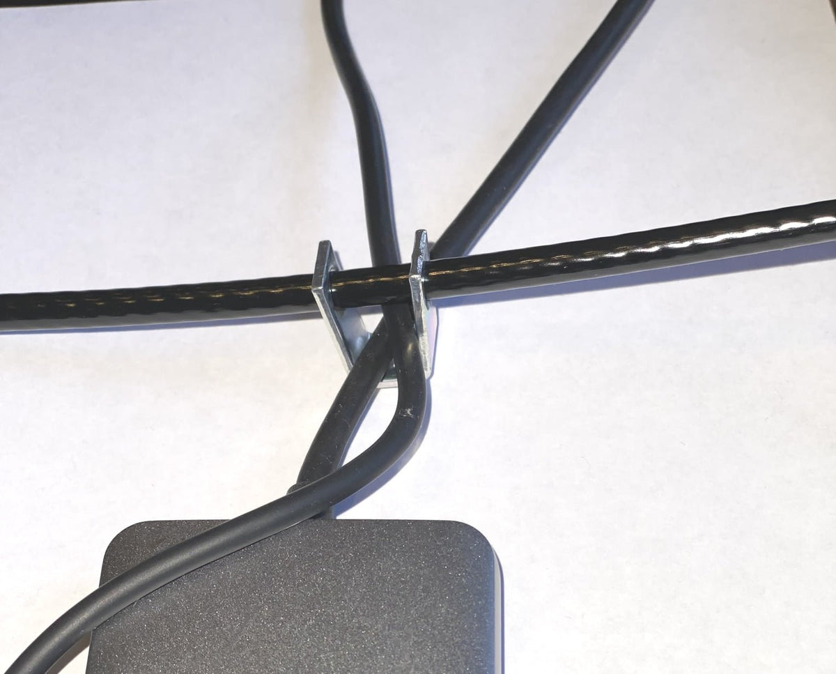 Computer Cable Support Brackets U Bracket Cable Trap – Computer Security Products