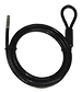 Standard black security cable used with Guardian locks