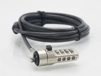 Laptop Combination Lock for Wedge Security Slot